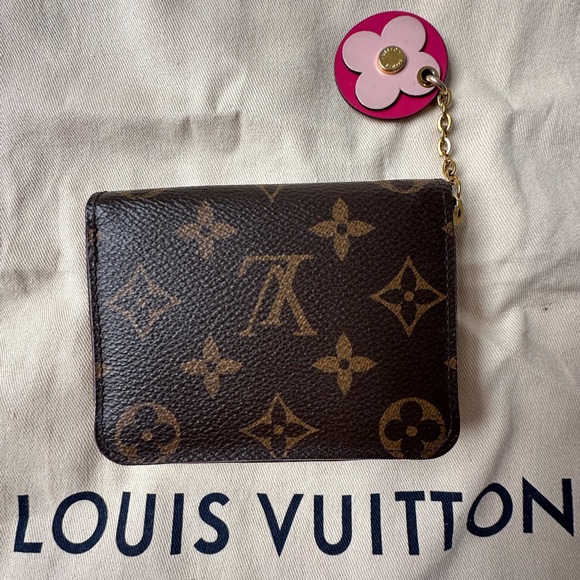Louis Vuitton Monogram Blooming Flower Zippy Coin Purse Wallet Pink - Picture 9 of 14